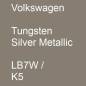 Preview: Volkswagen, Tungsten Silver Metallic, LB7W / K5.